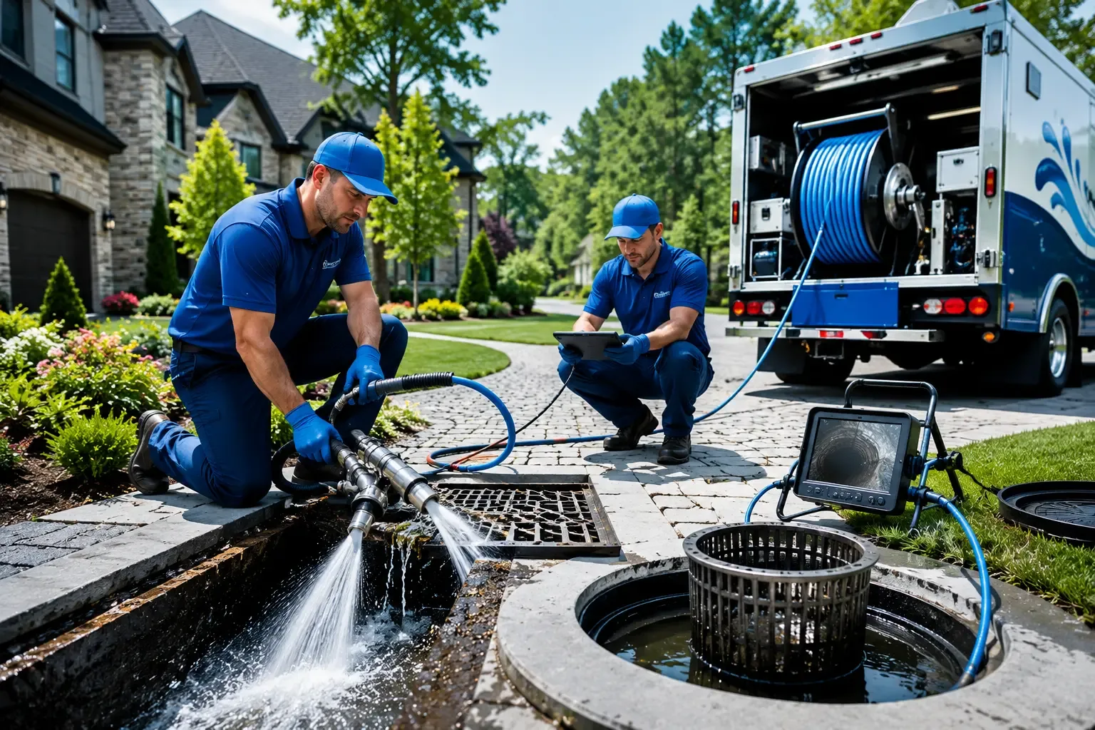 Local outdoor drain cleaning professionals in Churdan, IA